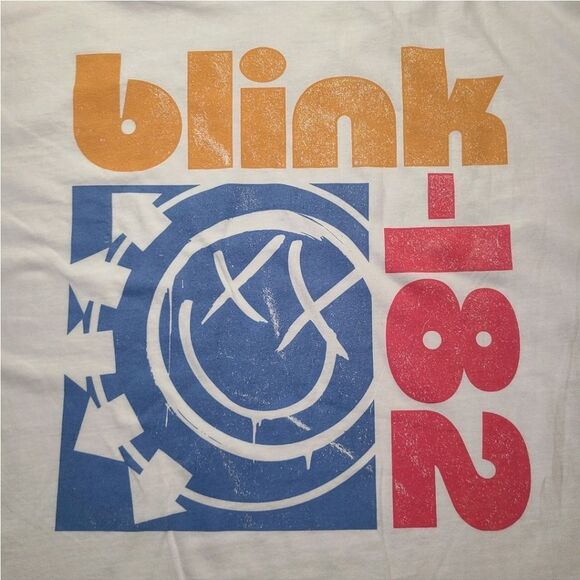 🆕️👕Blink 182 Rock Band T-Shirt, 2XL - Wht - Picture 2 of 4